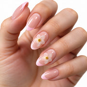 Rosè Medium Almond Press On Nails | Set of 24 reusable nails